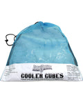 5 Lb Bag Of Reusable Ice Cubes For Coolers Beverages And Food Storage Refreezable Ice Cubes With 100 Percent Water Core Quick Freeze Long Lasting Cold in mesh bag