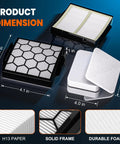 Premium Vacuum Filter Replacement For NV250 And Compatible With ZU102 ZU100 ZU60 ZU62 ZU51 upright vacuums
