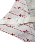 Pro Grade Lame Fencing Vest For Foil And Saber Practice And Competition showing strap and fabric detail.
