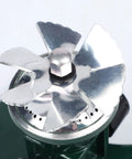 Close-up of Heavy Duty Metal Square Lawn Sprinkler 360 Degree Rotary Water Sprinkler For Yard And Garden Connectable Automatic