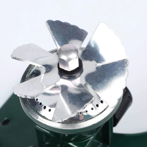 Close-up of Heavy Duty Metal Square Lawn Sprinkler 360 Degree Rotary Water Sprinkler For Yard And Garden Connectable Automatic