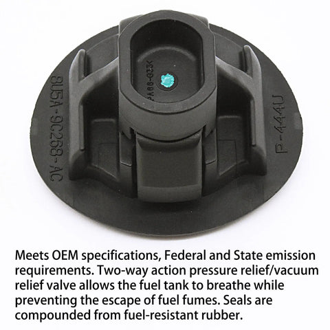 Locking Gas Cap With Key For Ford Edge Escape Expedition Explorer F150 Fiesta Flex Focus Fusion Taurus Direct Fit Easy Install Replacement