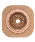 CeraPlus Flat Two Piece Skin Barrier With Adhesive Border Tape 5 Pack Cut To Fit From Two And A Quarter Inch To Two And Three Quarter Inch Flange