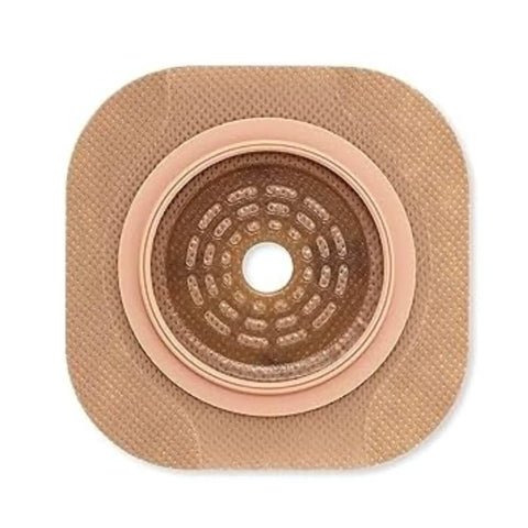 CeraPlus Flat Two Piece Skin Barrier With Adhesive Border Tape 5 Pack Cut To Fit From Two And A Quarter Inch To Two And Three Quarter Inch Flange