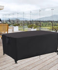 Outdoor Dining Table Cover For 60 Inch Rectangle Patio Table Waterproof And Fade Resistant Heavy Duty Furniture Cover