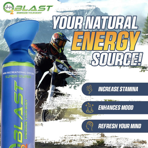 99.99 Percent Pure Oxygen On The Go Can With Mask, 10L Portable Oxygen Tank for motorcycle sports enthusiasm.