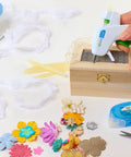 Low Temp Mini Hot Glue Gun 4 Pack White For Crafts And School Projects Kid Friendly Gentle On Fabric Paper Foam With Precise Application