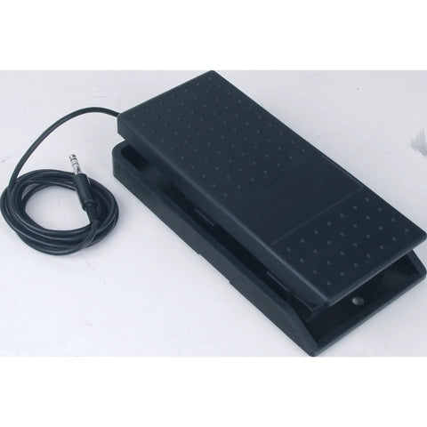 Heavy Duty Volume Foot Controller With Five Foot Cable And One Quarter Inch TRS Plug Fortissimo Function For Dynamic Live Performances Ideal For Stage Rig Setups Studios And Pedalboards Pro Grade Durable Metal Chassis Non Slip Pad top view