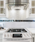 Custom Fit Gas Stove Top Cover Protector For Your Burner Area - Heat Resistant Up To 572 F - Nonstick Teflon Liner