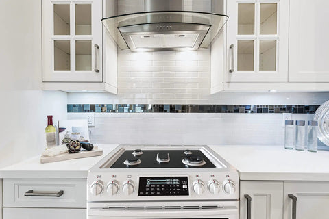 Custom Fit Gas Stove Top Cover Protector For Your Burner Area - Heat Resistant Up To 572 F - Nonstick Teflon Liner
