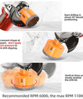 Demonstration of Diamond Core Drill Bits Set 6mm To 65mm Vacuum Brazed Tile Hole Saw 9 Pieces Pro Grade Five Eighths By Eleven