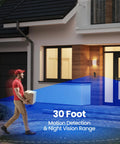 Image of Wireless Video Doorbell With 1080p HD Camera Battery Or Hardwired Power 2.4 GHz WiFi No Hub Needed Two Way Talk Motion Detection
