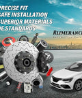 Front Wheel Bearing And Seal Kit Fits Ford Transit Connect 2014 2015 2016 2017 2.5L I4 And Ford Escape 2017 1.5L I4, Premium Replacement