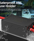 Waterproof ANL fuse holder from Beefy Heavy Duty Dual Fuse Holder Kit With 300A And Up To 1000A Capacity Waterproof Marine Grade