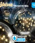 Fairy Floating Pool Lights Solar Powered 14 Inch Inflatable Waterproof LED Glow Balls for Pool Parties and Nighttime Swim Vibes Bright Outdoor Decor Easy Float and Light Up 2 Pack