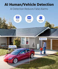 Eight Channel Two Way Audio Security Camera System With Eight 1080P Cams, AI Motion Detection 2.0 identifying human and vehicle.
