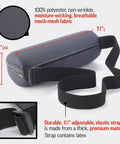 Get The Original McKenzie Early Compliance Lumbar Roll, A Smaller Ergonomic Back Support Pillow With Strap for spine alignment, 11" long.