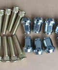 Beefy Front Wheel Studs And Lug Nuts Kit 3/8-24 1.75 Inch Replacement For Polaris RZR 900 XP 900 UTV And RZR 4 800 2010-2014 Front Wheel Bolts Includes 8 Lug Nuts Direct Replacement Kit.