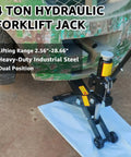 Heavy Duty Forklift Service Jack With 4 Ton Capacity 8000 Lb Low Profile Hydraulic Floor Jack lifting forklift