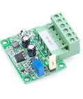 PWM To 0 To 10 Volt Converter Module For PLCs And Industrial Control Panels Digital To Analog Interface circuit board front view
