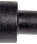 Direct Swap Front Differential Vent Breather Straight Up Direct Fit For Ford Chevy Jeep Truck Suv Plug And Play Axle Vent close-up image showing metal and rubber components.