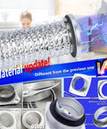4 Inch Magnetic Dryer Vent Connector Kit with self aligning magnetic connection and no tools needed quick install comparison