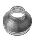 8 Inch To 4 Inch Duct Reducer Increaser Beefed Up Galvanized Steel Vent Pipe Adapter for HVAC and Dryer Exhaust Fans