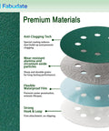 Get The Heavy Duty 5 Inch 8 Hole 150 Grit Hook Loop Sanding Discs Wet Dry For Random Orbital Sanders showing premium materials overview.