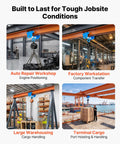 One Ton Manual Trolley With Dual Wheel Push Beam For I Beam And H Beam Adjustable Width in use at various jobsite conditions.