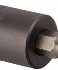 3/8 In Drive Metric Impact Hex Bit Socket 5mm Heavy Duty Automotive Repair Tool Durable Steel Construction