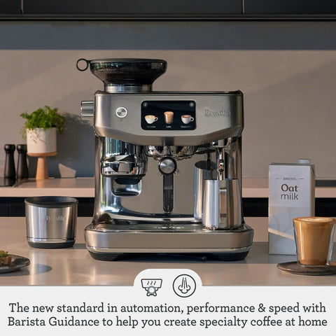 Oracle Jet Espresso Machine With Precise Temperature Right Bean Dosing And Microfoam For Latte Art Four Keys Formula