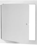 18x18 Universal Steel Flush Access Panel Door With Screwdriver Latch Beefy Heavy Duty Built Tough White Prime Coat Finish