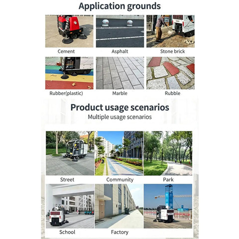 Heavy Duty Industrial Floor Sweeping Machine For Warehouses And Factories. Powerful Commercial Sweeper Equipment With Large Capacity Dustbin And Efficient Brush System. Ideal For Cleanliness In Large Spaces. Rugged Construction For Daily Abuse. Get It