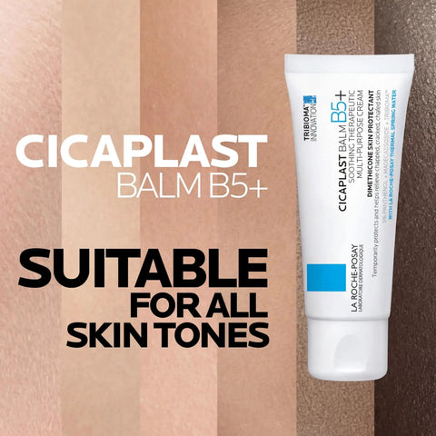 Ultimate Go To Healing Balm With Vitamin B5 Soothing Cream For Dry And Irritated Skin, Fragrance Free Face And Body Moisturizer in tube.