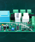 AC Sliding Gate Opener Control Board Replacement with customizable features, wireless keypad, alarm lights, and sensors.