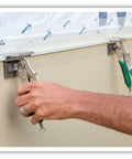 Adjustable Z Clamp Panel Siding Installation Tool For One Man Install Contractor Grade Siding Clamp To Secure Z Flashing