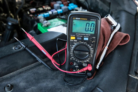 Automotive Pro Grade Digital Multimeter With True RMS For Accurate AC DC Voltage Up To 1000V Current Up To 20A in car engine