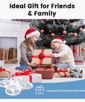 Dope RC Drone For Kids And Adults With 1080P HD FPV Camera Real Time Video Via App LED Lights Propeller Guards displayed as gift