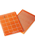 20-Piece Dope Solder-Finished Prototype PCBs For DIY 5x7cm Circuit Boards Breadboard-Ready With 2.54mm Pin Pitch showing front and back