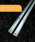 Vertical Garage Door Track Replacement Kit For 8Ft Doors Left And Right Side Rails For Residential And Light Commercial Use