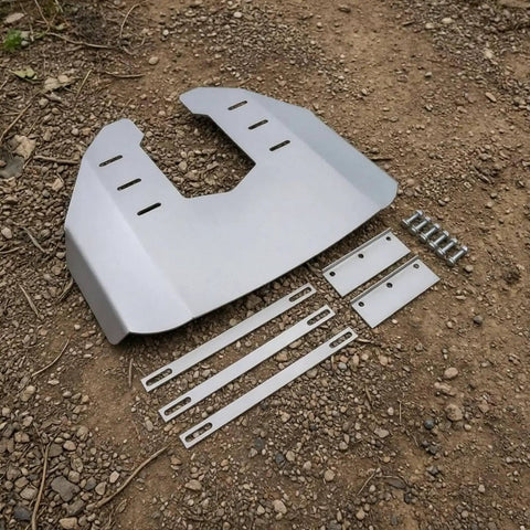 Outboard Hydrofoil Plate With Folded Wing For Stable Slick Aerodynamic Performance On 40 To 350 HP Motors with mounting kit