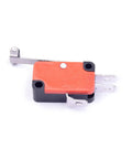 Close-up of Six Pack Micro Limit Switch V-156-1C25 Long Hinge Roller Momentary SPDT Snap Action for Arduino Projects