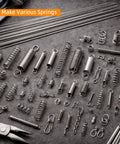 Stainless Steel Spring Wire Kit 30 Pcs 1mm 0.039in straight full hard wire for DIY crafts, model cars, fishing, 400mm length.
