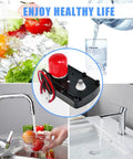 Water Softener Valve Motor Assembly Replacement Kit With Gear Housing And Wiring For Smooth Valve Drive And Precise Regeneration Fits WS26X10021 And WS26X21821 Rock Solid Pro Grade Workhorse Systems shown in close-up with kitchen and bathroom sink imagery.