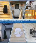 Pro Level 3 Pack Vinyl Siding Mounting Blocks For 1 2 Inch Lap Double And 4 Inch Siding With Built In Electrical Box And Full Hardware Kit To Anchor Your Outdoor Lights Dead Straight With Zero Shake Or Hassle on various outdoor light styles.