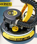 Pro Level Drywall Sander With Full Vacuum Hookup For Popcorn Ceilings Smoothly Eats Up Fine Dust Featuring Beast Mode Variable Speed Shaft.