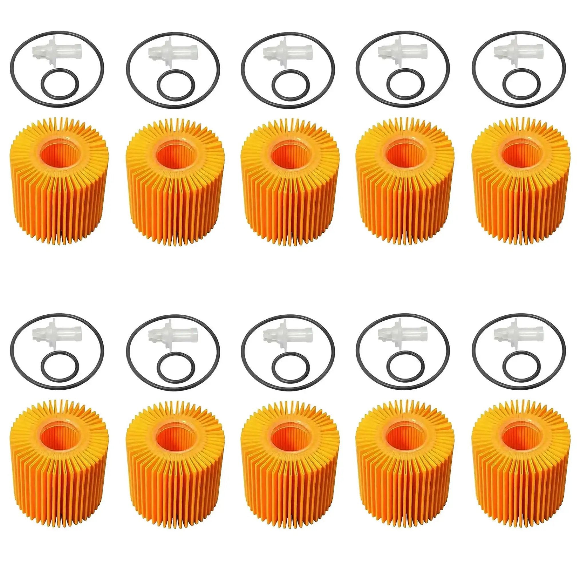 10 Piece Engine Oil Filter Kit Toyota Avalon Camry RAV4✓