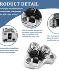 Dope Front And Rear Guide Roller Kit For Deep Cut Bandsaws 6232 20 6238 20 2729 22 2729 20 2729 21 Replacement Parts For Smoother Blade Alignment And Tracking, steel roller close-up