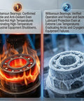 Premium Quality 6203-2RS Sealed Ball Bearings Chrome Steel in high heat and frozen environments for machinery and bikes