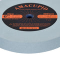 Heavy Hitters 400 Grit Green Silicon Carbide Bench Grinder Wheels For Precision Metalworking, 6 Inch x 3/4 Inch thick.